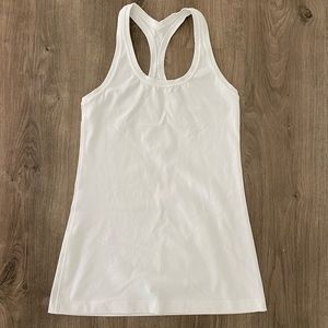 Women’s Lululemon Racerback Tank - White Size 6